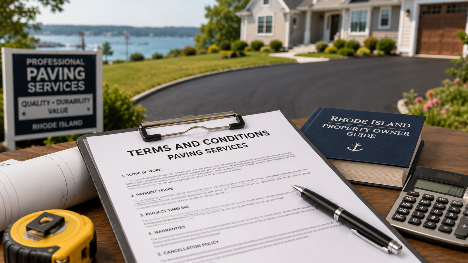 Understanding Terms and Conditions for Paving Services: What Property Owners in Rhode Island Should Know